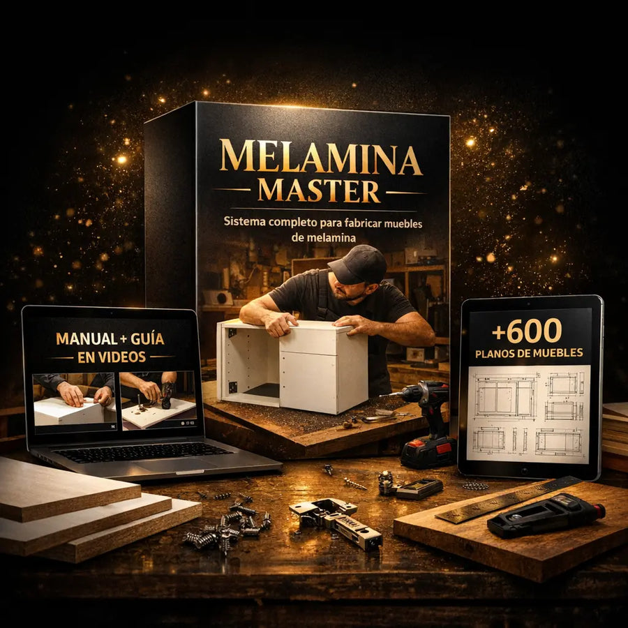 Melamina Master | Fabrica Muebles de Melamina Profesionales + Bonos