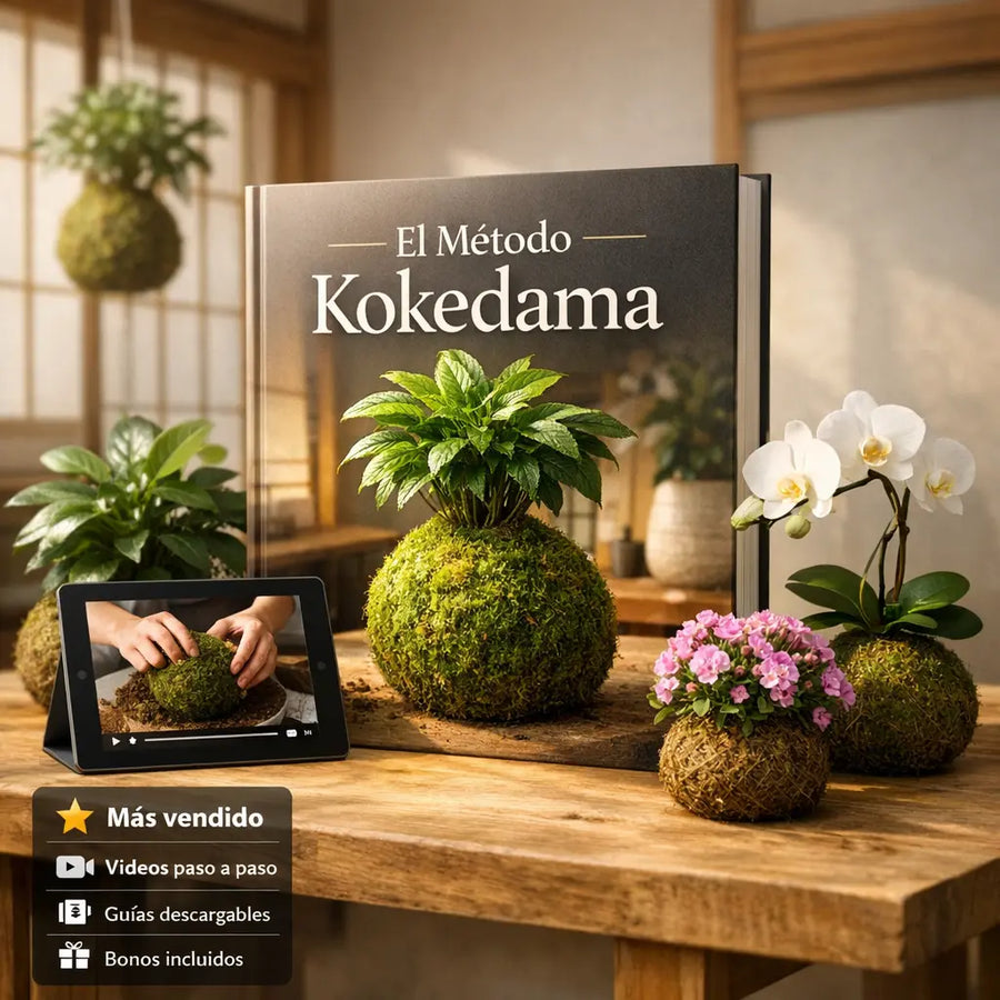 El Método Kokedama | Aprende el arte japonés de los jardines flotantes